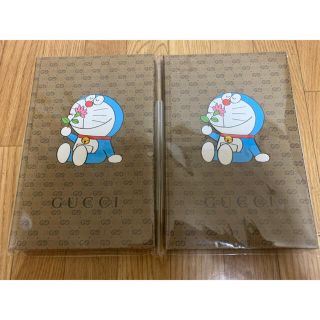 ショウガクカン(小学館)のドラえもん × GUCCI 限定コラボノート 2個セット 未開封 CanCam (ノート/メモ帳/ふせん)