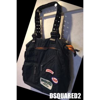 ディースクエアード(DSQUARED2)のディースクエアード （DSQUARED2）トートバッグ　ワッペン付き(トートバッグ)