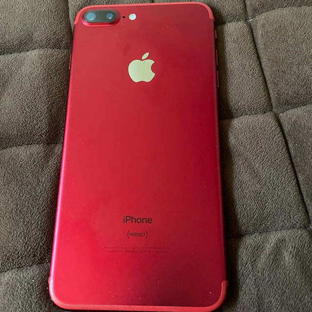 最終価格 iPhone 7Plus 256GB (PRODUCT)RED - スマートフォン本体