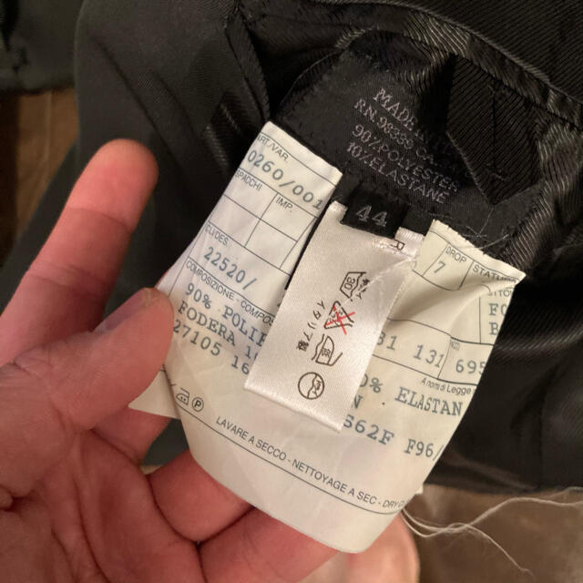 PRADA(プラダ)のPRADA 黒 美シルエット ナイロンジャケット ロングジャケット メンズのジャケット/アウター(トレンチコート)の商品写真