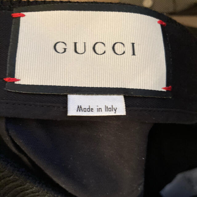 Gucci(グッチ)のラモーンズ様専用GUCCI ラインパンツ  スラックスパンツ トラックパンツ メンズのパンツ(スラックス)の商品写真