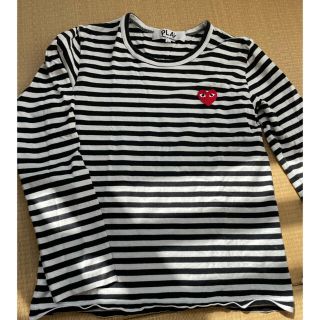 コムデギャルソン(COMME des GARCONS)のPLAY COMME des GARÇONS (M) 黒(Tシャツ(長袖/七分))