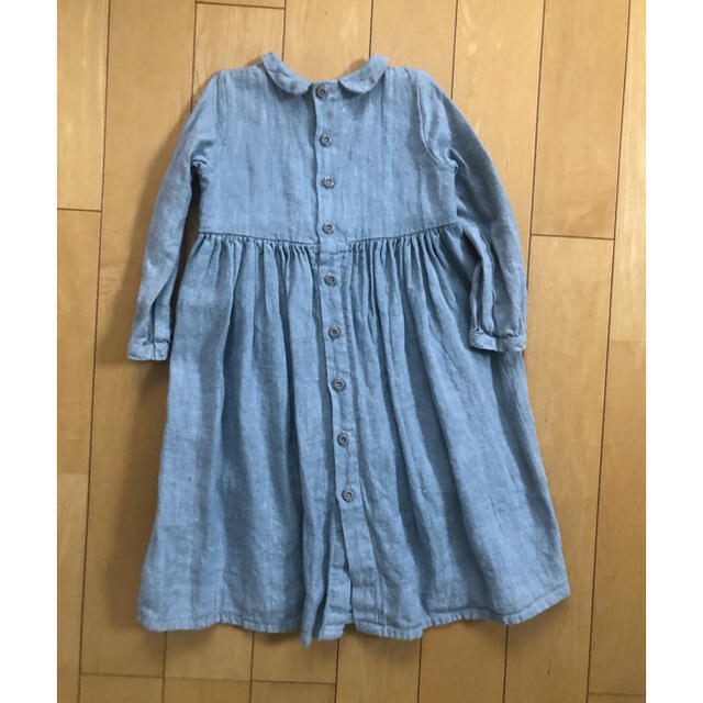 こども ビームス(コドモビームス)のイエローペロータ　エプロンワンピース キッズ/ベビー/マタニティのキッズ服女の子用(90cm~)(ワンピース)の商品写真