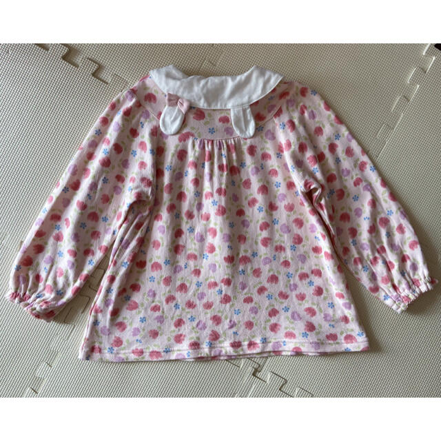 coeur a coeur(クーラクール)のクーラクール　キティコラボ　プルオーバー　ピンク　110 used キッズ/ベビー/マタニティのキッズ服女の子用(90cm~)(Tシャツ/カットソー)の商品写真