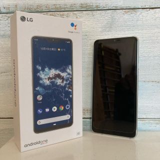 アンドロイドワン(Android One)のLG Android One X5  本体 シルバー 美品(スマートフォン本体)