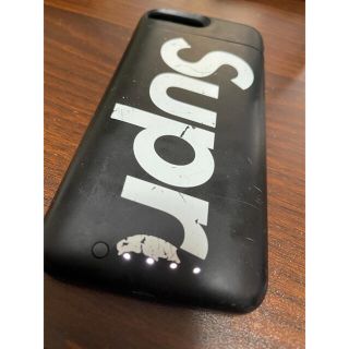 Supreme シュプリーム 18AW mophie iPhone 8 Juice Pack Air モバイルバッテリー ケース レッド系【中古】