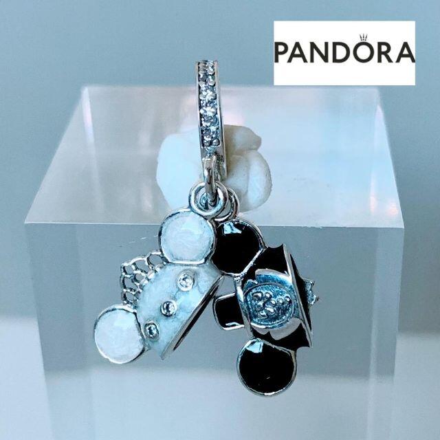 SWAROVSKI(スワロフスキー)の【新品】PANDORA パンドラ コラボ チャーム ディズニー ミッキー＆ミニー レディースのアクセサリー(チャーム)の商品写真