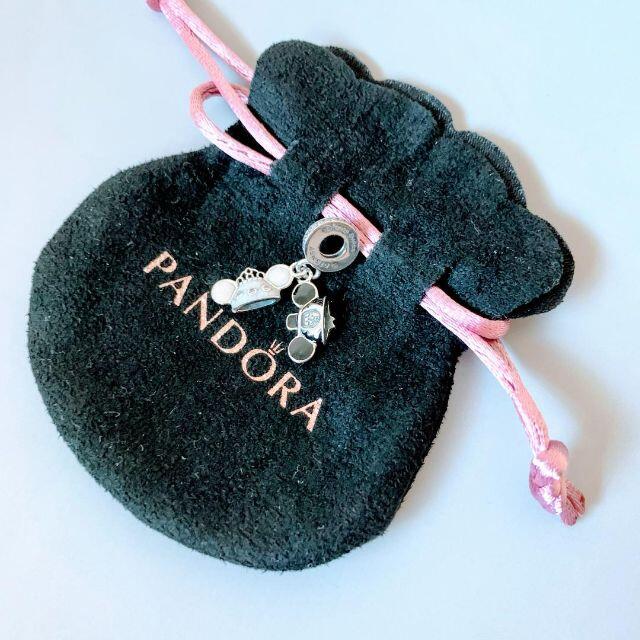 SWAROVSKI(スワロフスキー)の【新品】PANDORA パンドラ コラボ チャーム ディズニー ミッキー＆ミニー レディースのアクセサリー(チャーム)の商品写真