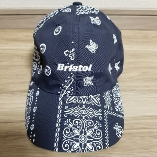 F.C.Real Bristol ﾊﾞﾝﾀﾞﾅ柄　キャップ　ネイビー