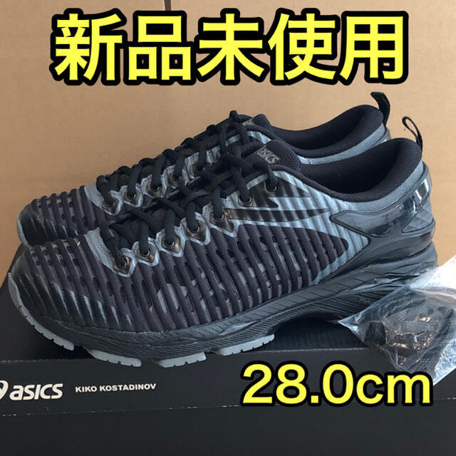 asics(アシックス)の新品 28.0cm ASICS x KIKO GEL DELVA ブラック メンズの靴/シューズ(スニーカー)の商品写真