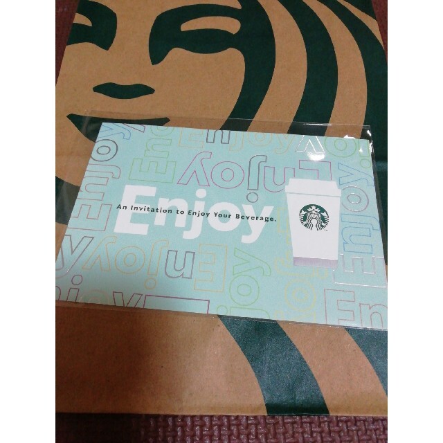 Starbucks Coffee(スターバックスコーヒー)のスターバックス☆ドリンクチケット（1枚） チケットの優待券/割引券(フード/ドリンク券)の商品写真