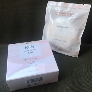 ノブ(NOV)の【専用】NOV ルースパウダーUV(替パフセット)(フェイスパウダー)