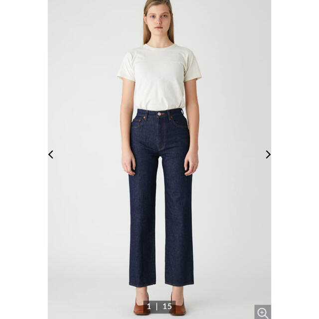 moussy(マウジー)のMOUSSY PLAIN JEANS STRAIGHT  25インチ レディースのパンツ(デニム/ジーンズ)の商品写真