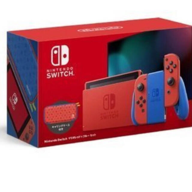 Nintendo Switch マリオレッド×ブルー セット 新品未使用メーカー1年保証付きです