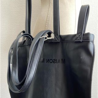 店内全品ポイント2倍!! MM6 エムエム6 フェイクレザー メゾンマルジェラ