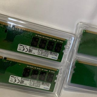 サムスン(SAMSUNG)のメモリ DDR4 8GB ×4枚 32GB(PCパーツ)