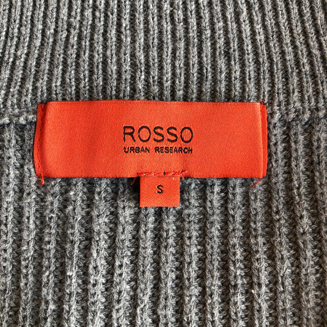 URBAN RESEARCH ROSSO(アーバンリサーチロッソ)のURBAN RESEARCH ROSSO Sサイズ スタンドジップカーディガン メンズのトップス(カーディガン)の商品写真