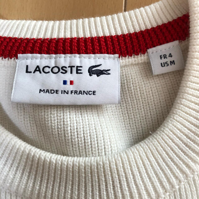 LACOSTE(ラコステ)のおまとめ割引いたします様専用 LACOSTE オーガニックコットンセーター メンズのトップス(ニット/セーター)の商品写真