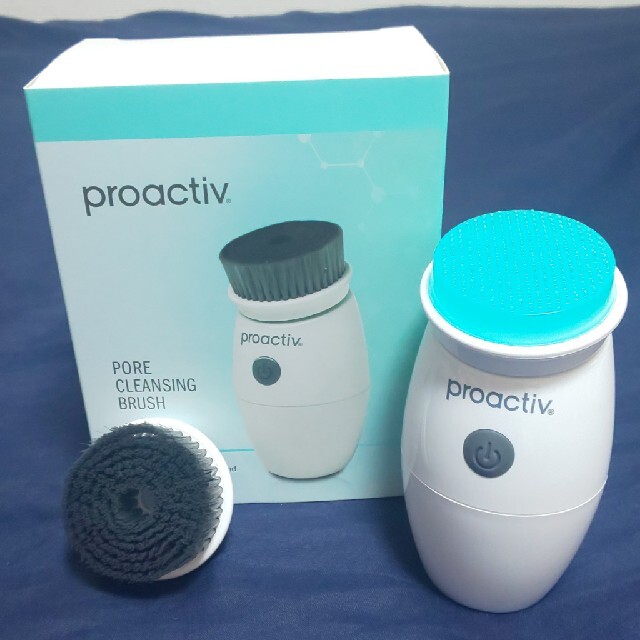 proactiv(プロアクティブ)のプロアクティブ 電動クレンジング ポアクレンジングブラシ ジェルマッサージヘッド コスメ/美容のスキンケア/基礎化粧品(クレンジング/メイク落とし)の商品写真