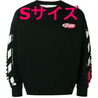 オフホワイト(OFF-WHITE)のOFF-WHITE diagonal split logo sweatshirt(スウェット)