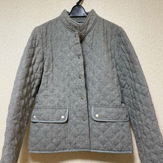 スーツカンパニー(THE SUIT COMPANY)のキルティング　ジャケット　グレー　スーツカンパニー　サイズ40(その他)