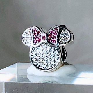 スワロフスキー(SWAROVSKI)の限定発売品 PANDORA パンドラ コラボチャーム クリップディズニー ミニー(チャーム)