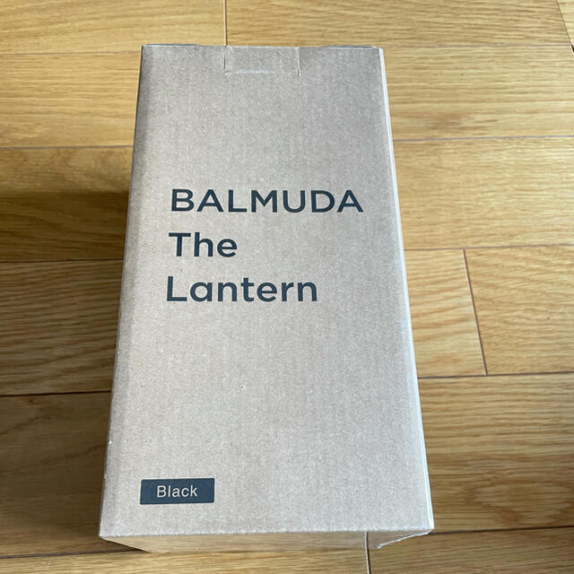 バルミューダ ザ・ランタン ブラック LED BALMUDA  L02A-BK