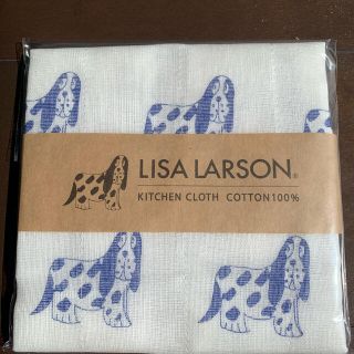 リサラーソン(Lisa Larson)のリサラーソンの犬の蚊帳ふきん(収納/キッチン雑貨)