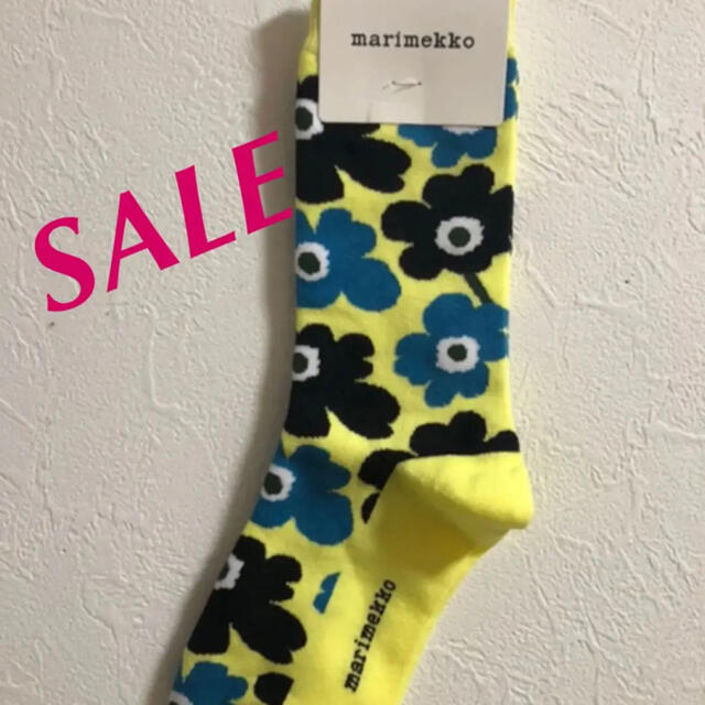 marimekko(マリメッコ)の【SALE】靴下 マリメッコ marimekko ソックス 北欧 ウニッコ  レディースのレッグウェア(ソックス)の商品写真