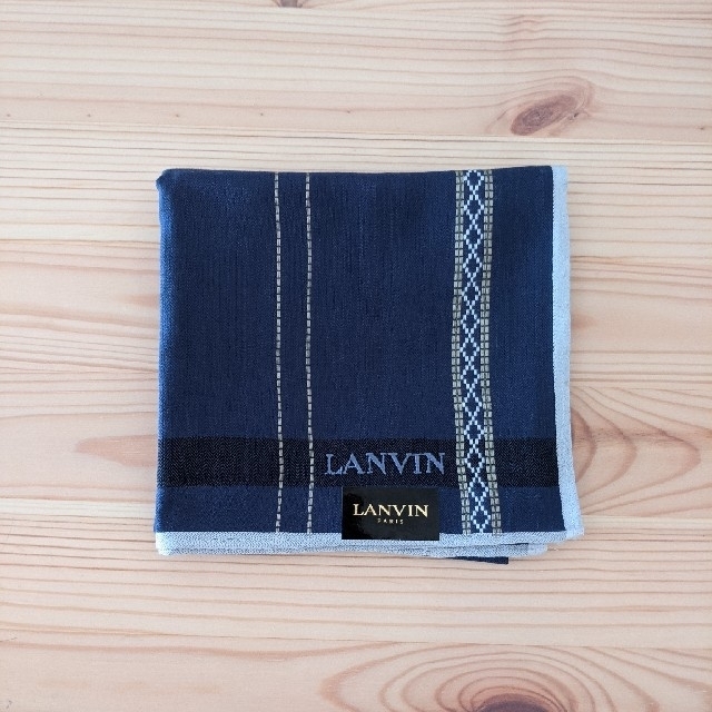 LANVIN(ランバン)のランバン　ハンカチ メンズのファッション小物(ハンカチ/ポケットチーフ)の商品写真