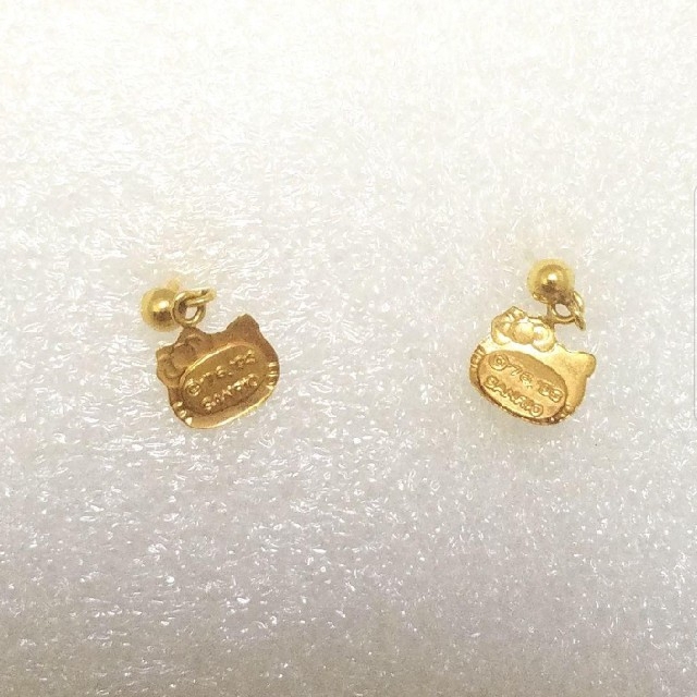 通販激安】 サンリオ キティ 18K ピアス - ピアス(両耳用) - revista ...