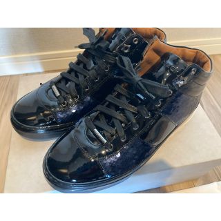 ジミーチュウ(JIMMY CHOO)の【超美品】JIMMY CHOO スパンコールスニーカー(スニーカー)