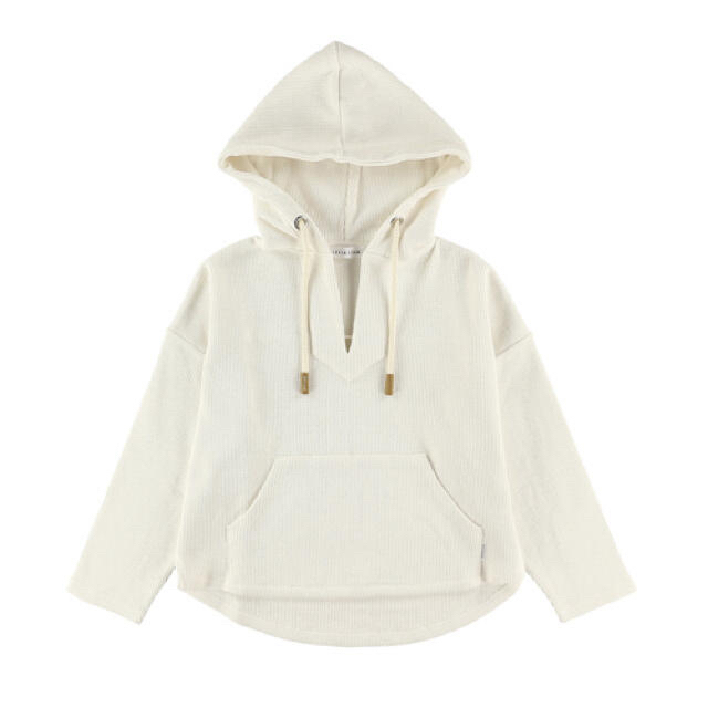 アリシアスタン　Waffle Mexican Hoodie White