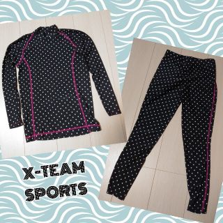 X-TEAM SPORTS アンダーウェア　上下セット(アンダーシャツ/防寒インナー)