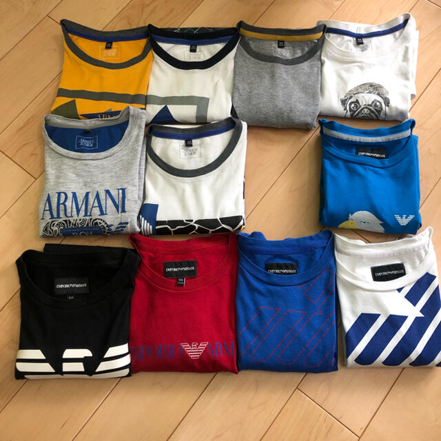 ARMANI JUNIOR(アルマーニ ジュニア)のアルマーニ　キッズTシャツ キッズ/ベビー/マタニティのキッズ服男の子用(90cm~)(Tシャツ/カットソー)の商品写真