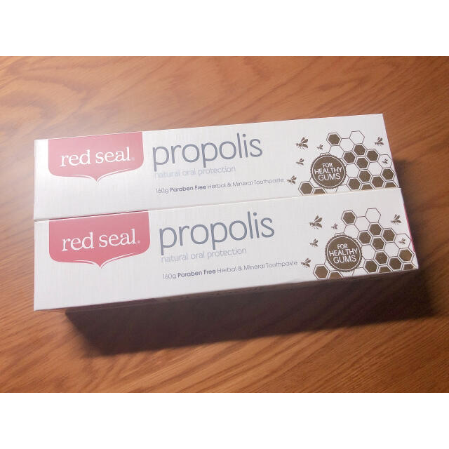 red seal propolis ×2 コスメ/美容のオーラルケア(歯磨き粉)の商品写真