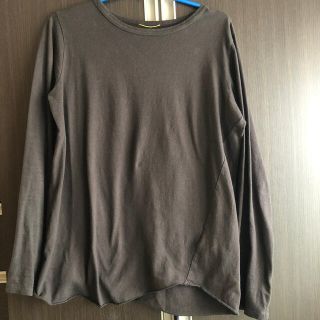 ドゥーズィエムクラス(DEUXIEME CLASSE)のDeuxieme Classe Skew Tシャツブラウン(シャツ/ブラウス(長袖/七分))