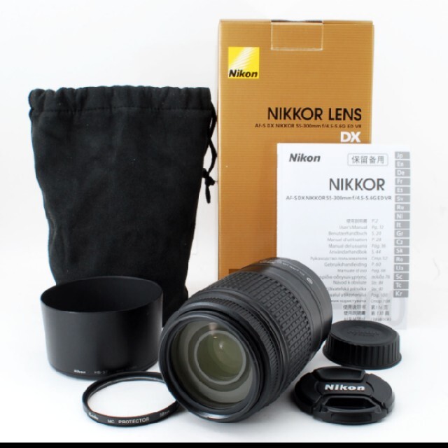 動作動作確認済です正常品です☆超極上☆ニコン Nikon AF-S 55-300mm VR＃742531