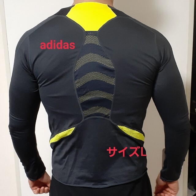 adidas(アディダス)のアディダスのアディゼロのロングスリーブ メンズのトップス(Tシャツ/カットソー(七分/長袖))の商品写真