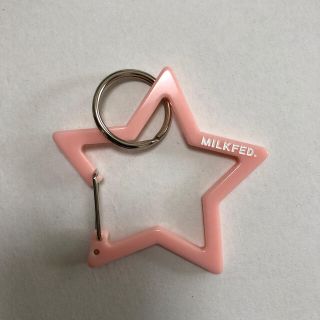 ミルクフェド(MILKFED.)のMILKFED 星 キーホルダー (カラビナ)(キーホルダー)