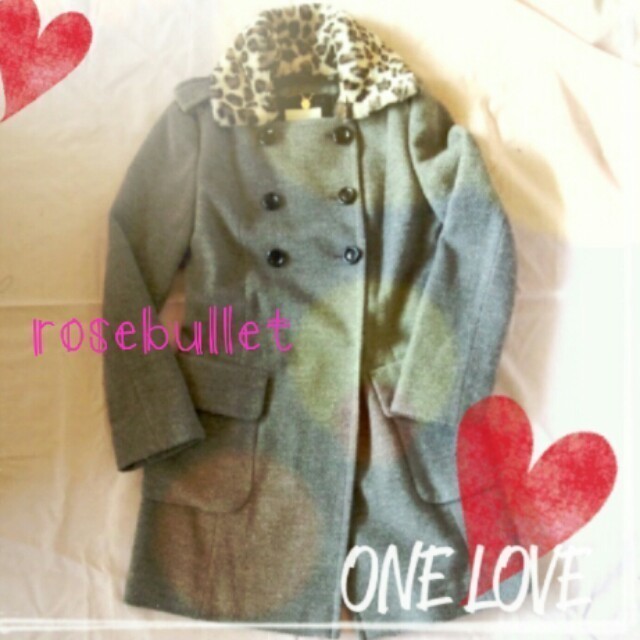 rosebullet(ローズブリット)の美品rosebulletコート レディースのジャケット/アウター(ピーコート)の商品写真