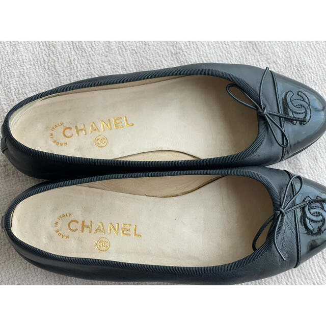 シャネル CHANEL ココマーク バレーシューズ-www.steffen.com.br