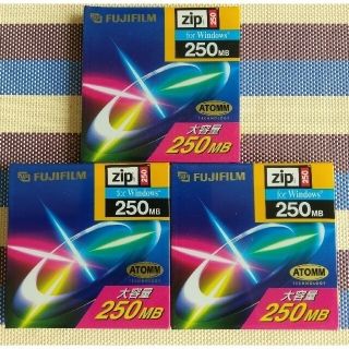 フジフイルム(富士フイルム)の【希少】新品　zip 250MB FUJIFILM(PC周辺機器)