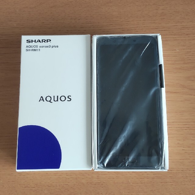 AQUOS sense3 plus　simフリー　ブラック