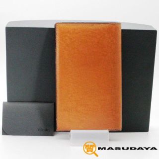 Valextra - ヴァレクストラグレインレザー 二つ折り長財布【美品】の