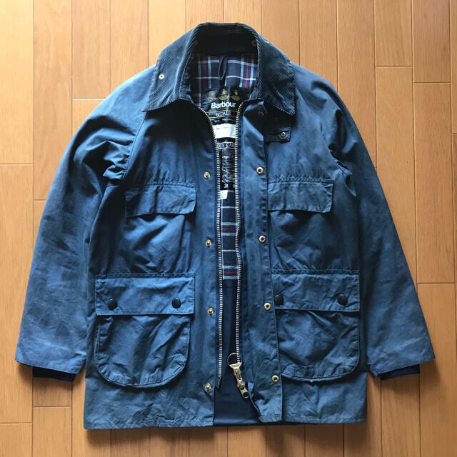 Barbour bedale 4ポケット 88年 バブアー ビデイルC34実寸