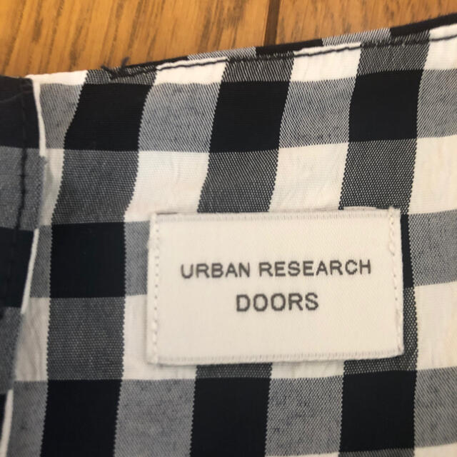 URBAN RESEARCH DOORS(アーバンリサーチドアーズ)のドアーズ　ギンガムチェックブラウス レディースのトップス(シャツ/ブラウス(長袖/七分))の商品写真