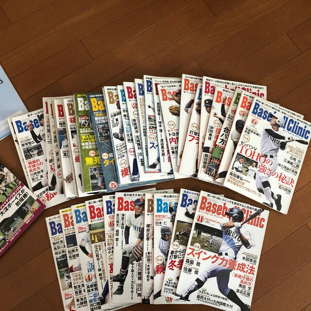 Baseball Clinic (ベースボール・クリニック)40冊 エンタメ/ホビーの雑誌(趣味/スポーツ)の商品写真