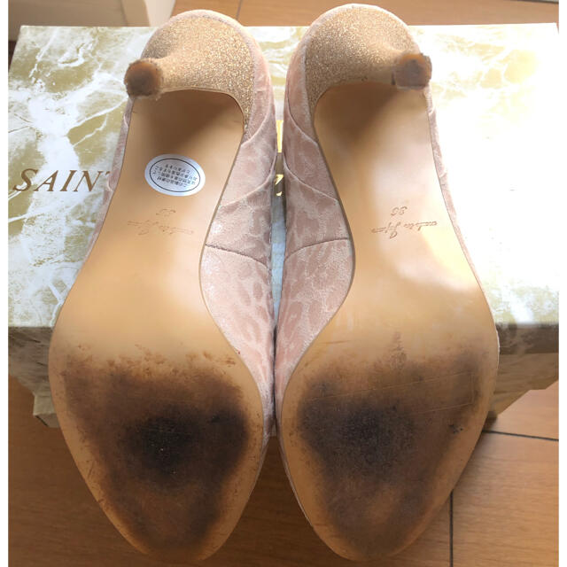 VII XII XXX(セヴントゥエルヴサーティ)のセブントゥエルブサーティ ヒョウ柄パンプス ピンク レディースの靴/シューズ(ハイヒール/パンプス)の商品写真