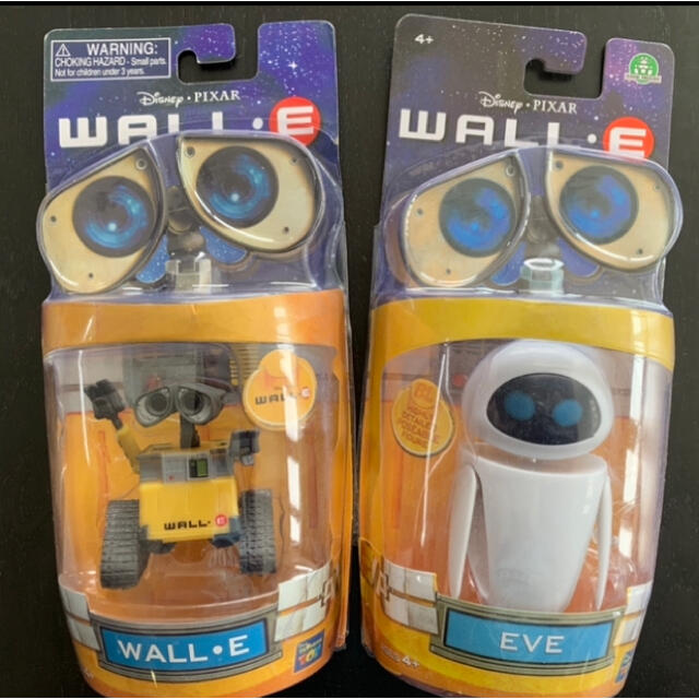 新品ディズニーピクサー WALL-E ウォーリー イヴ フィギュア人形 新品ディズニーピクサー WALL-E ウォーリー イヴ フィギュア人形